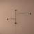 Anatomy Design Awkward Light Steel and Aluminium Wall Lamp by Karakter For Sale - Image 3 of 7