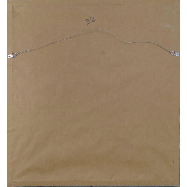 Red Gloria Allison Abstract Red Haired Woman Painting For Sale - Image 8 of 8