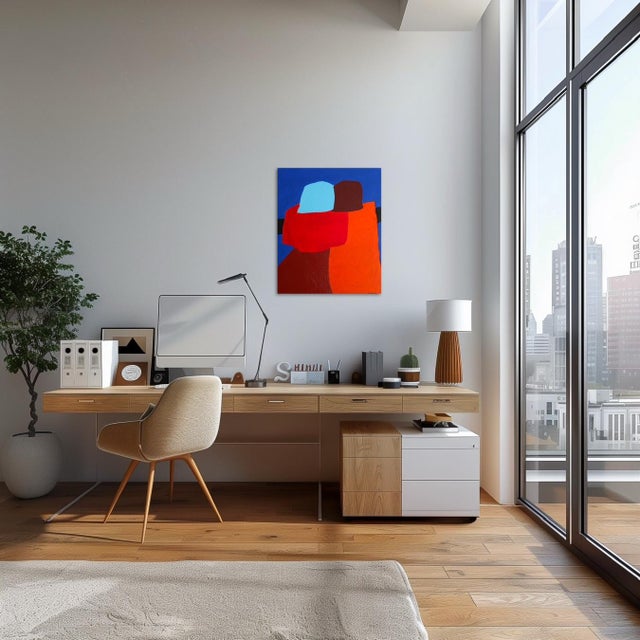 Bodasca, Blue Couple, 2026, Canvas For Sale - Image 8 of 12