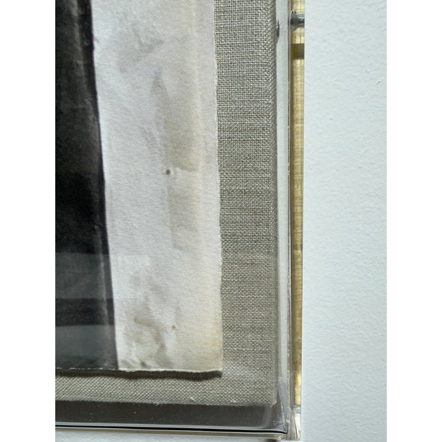 Paule Marrot Black and White Abstract Reproduction For Sale - Image 4 of 6