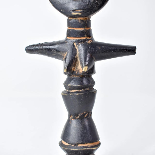 Early 20th Century Early 20th Century Asante Akua'ba Fertility Doll Ghana For Sale - Image 5 of 11