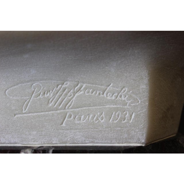 Bust of Young Man, 1931, Carrara Marble For Sale - Image 6 of 14