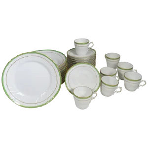 Richard Ginori 33-Piece Gilt Demitasse Service