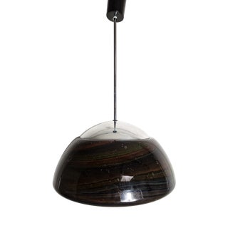 Space Age Murano Glass Lamp from Doria Leuchten, 1970s For Sale