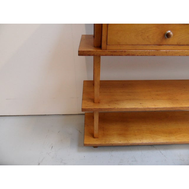 Vintage Open Bookcase in Wood, 1950s For Sale - Image 6 of 16
