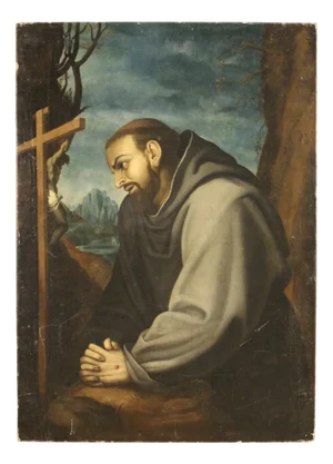 Italian Artist, Saint Francis, 1770, Oil on Canvas
