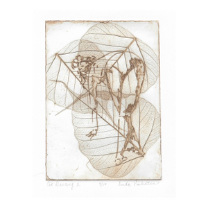 Linda Pinkston Cat Dancing Etching