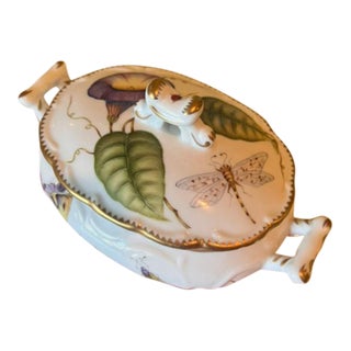 1990s Anna Weatherly Hand-Painted Porcelain For Sale
