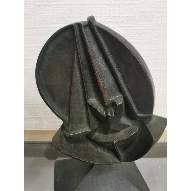 Bronze sculpture on base. Limited edition probably from the Paris currency. Piece numbered 24/125