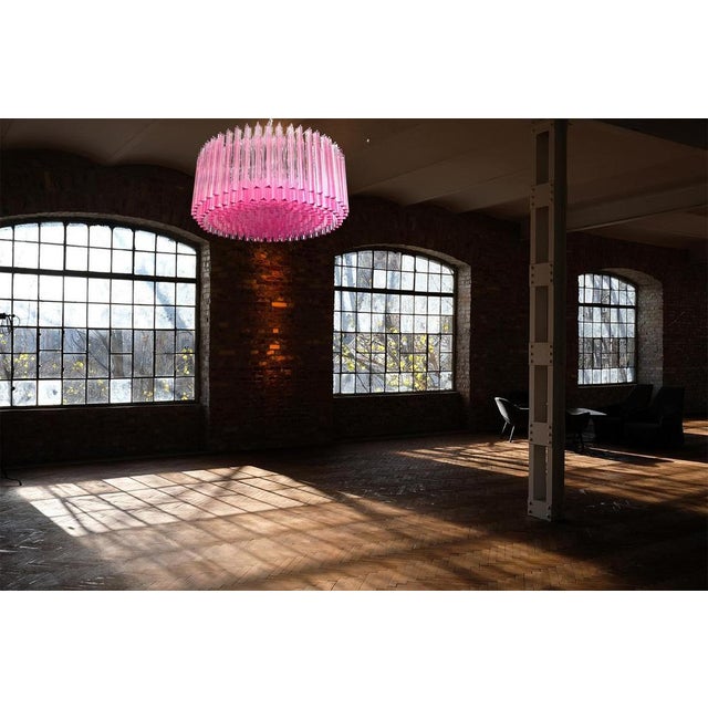 Triedri Murano Glass Chandeliers, Set of 2 For Sale - Image 12 of 18