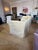 John Saladino John Saladino "Summer Sofa" High-Back Slipcovered Knole Sofa For Sale - Image 4 of 8