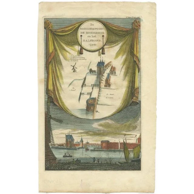 Wagenaar, Regulierspoort in Amsterdam, 1760, Paper For Sale