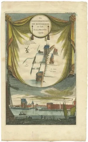 Wagenaar, Regulierspoort in Amsterdam, 1760, Paper