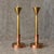 Postmodern Large Postmodern Candleholders in Copper and Brass, 1970s, Set of 4 For Sale - Image 3 of 11