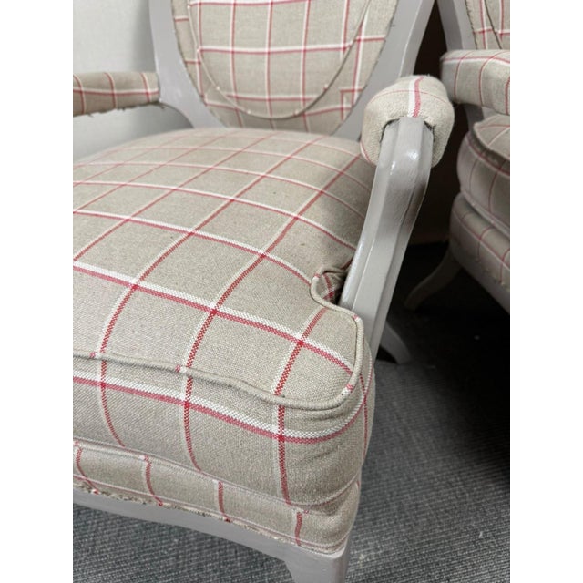 Set of 19th Century Style Armchairs For Sale - Image 11 of 13