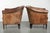 Vintage Sheepskin Club Armchairs, Set of 2 For Sale - Image 4 of 15