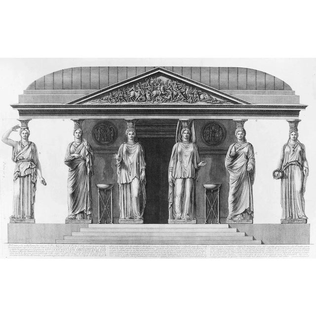 A Sue Eccellenza il Signor Henry Hope - Gruppo di Cariatidi - 1778 1778 For Sale - Image 4 of 4