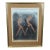 Signed Mid-Century Modern Metal Wall Sculpture Abstract Dancers, Copper & Black, C. 1960s For Sale