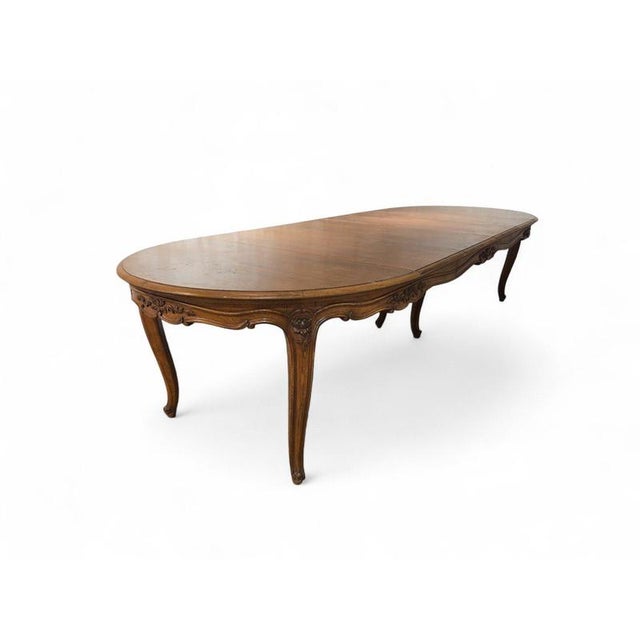 Large Antique French Extending Dining Table in Oak, 1740 For Sale - Image 4 of 12