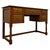 Antique English Oak Writing Table with Matching Stool, 1900s, Set of 2 For Sale - Image 4 of 18
