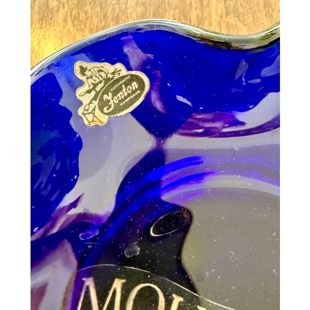 Early 20th Century Fenton Art Glass “Mountaineer Spirit” Collectible Bowl For Sale - Image 6 of 12