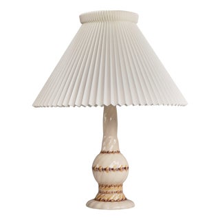 Swedish Grace Porcelain Table Lamp by Louise Adelborg, 1926 For Sale