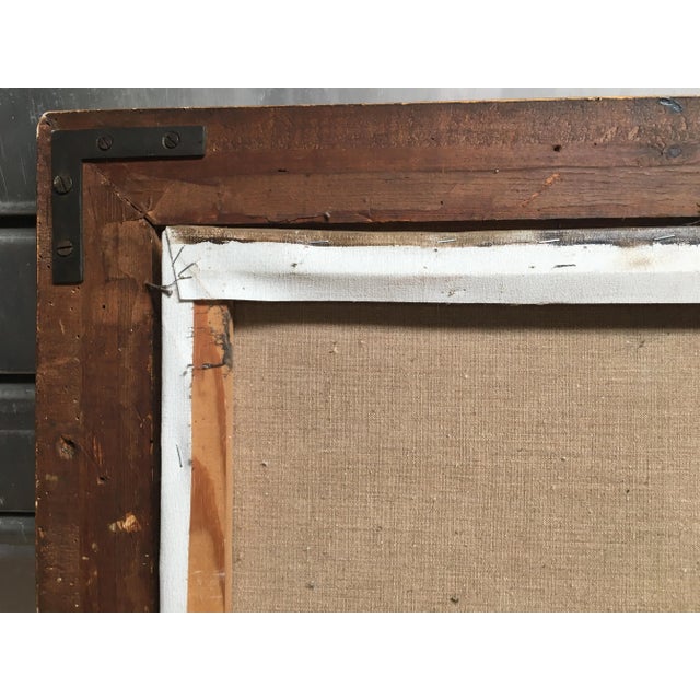 Oil Painting on Canvas- Landscape by J. Overath For Sale - Image 6 of 18