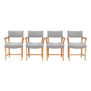 Josef Frank 695 Armchairs Svenskt Tenn Set of Four For Sale