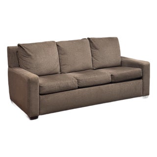 Queen+ Size American Leather Lyons Sleeper Sofa For Sale