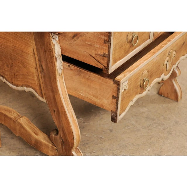 Spanish Chest Raised on Trestle Legs For Sale - Image 10 of 11