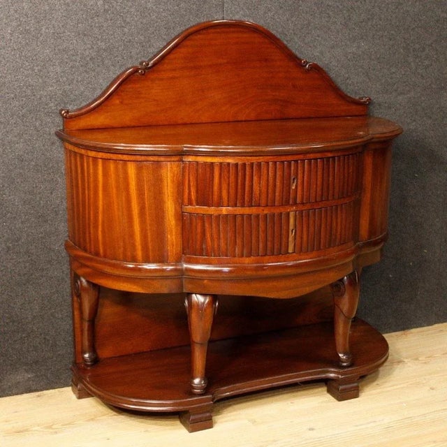 Vintage Mahogany Commode, 1930s For Sale - Image 12 of 13