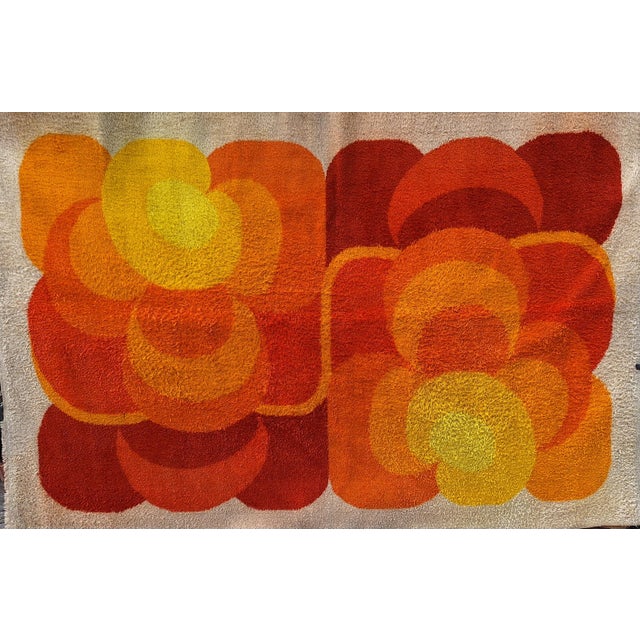 Large Vintage Pop Art Rug by Desso, 1970s For Sale - Image 10 of 10