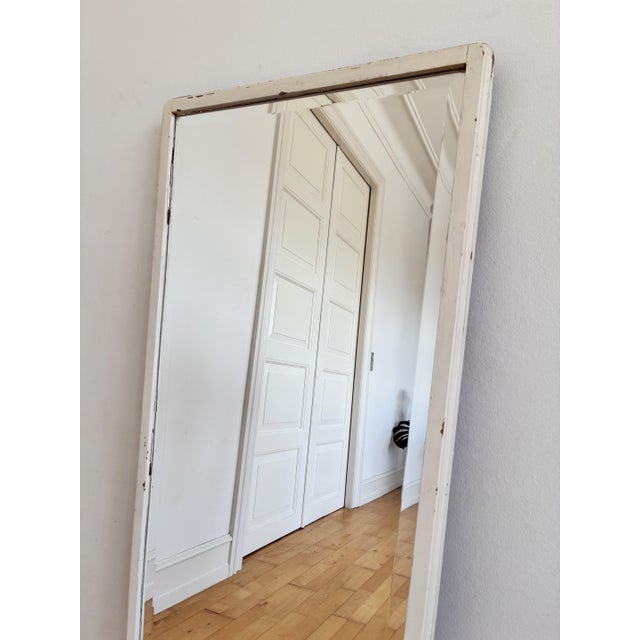 Early 20th Century Large Antique European Full-Length Floor Mirror, Early 20th Century For Sale - Image 5 of 11