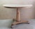 Fabulous small round table. Made from bleached tropical hardwood and pine Lions paw feet I particularly like its...