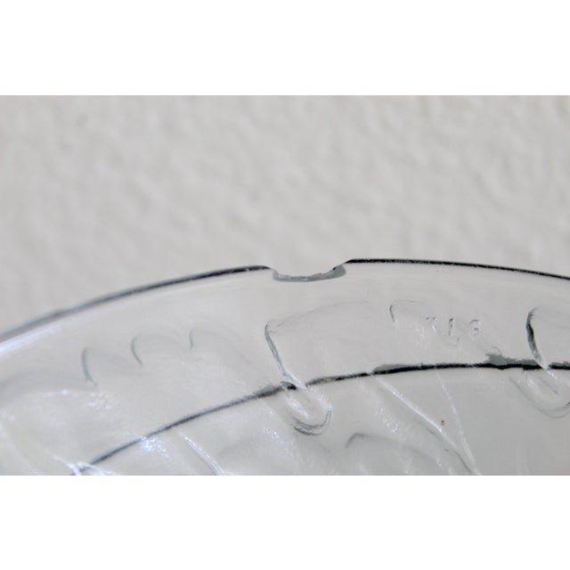 Vintage Kig Indonesia Clear Pressed Glass Grape & Vine Dinnerware Set, 35 Pieces For Sale - Image 16 of 16