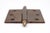 Traditional Antique 3.5 X 3.5 In. Cast Iron Right Acorn Tip Lift Off Door Hinge For Sale - Image 3 of 4