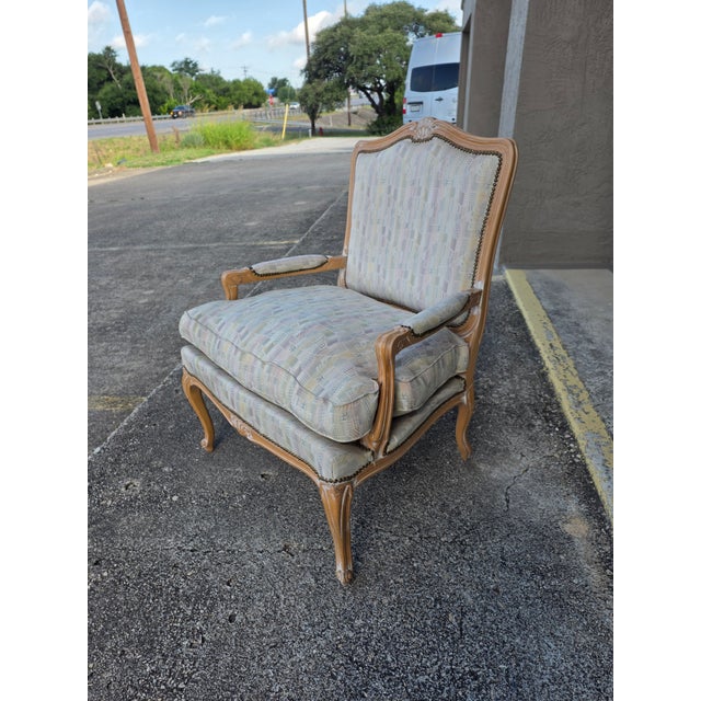 Louis XV Fauteuil Style Armchair For Sale - Image 4 of 11