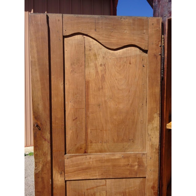 19th Century Louis Philippe Walnut Wardrobe For Sale - Image 14 of 18