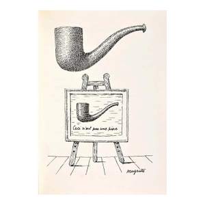 1966 Rene Magritte Lithograph 7 Ceci N'est Pas Une Pipe Aube a l'Antipode