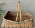 Abundantly-Sized Late 20th-Century Bamboo & Natural Willow Baker’s-Style Basket For Sale - Image 9 of 18