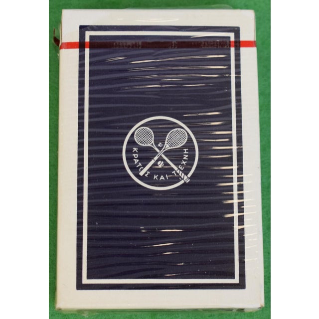 Sz: 3 5/8" x 2 3/8" x 5/8"D w/ U.S. Internal Revenue stamp affixed The Racquet and Tennis Club, familiarly known as the...