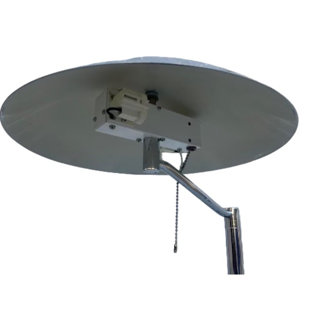 Mid-Century Modern Mid 20th Century Mid Century Modern Space Age Flying Saucer Style Table Lamp - Pair For Sale - Image 3 of 5