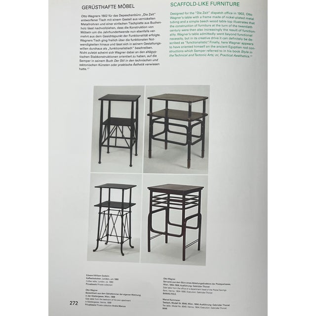 Small Antique Art Nouveau Table by Marcel Kammerer for Thonet, 1905 For Sale - Image 14 of 18