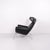 1960s Set of Model EJ100 Ox Chair with Ottoman in Black Leather by Hans J. Wegner for Fredericia, 1960s For Sale - Image 5 of 15