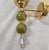 1990s Pair of Olive Green and Amber Murano Glass Sconces For Sale - Image 9 of 12
