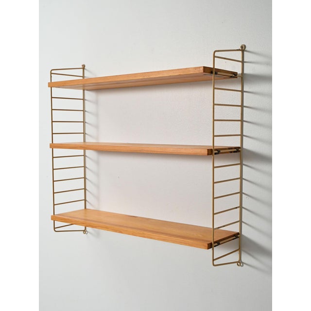 Scandinavian Hylla Wall Shelf System, 1960s For Sale - Image 4 of 11