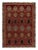 Red Vintage Turkish Kilim Rug in Red, Beige-Brown and Blue Tribal Geometric Patterns For Sale - Image 8 of 8
