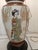 Asian 1930s Asian Ceramic + Wood Satsuma Crackle Glaze Hand Painted 32" Lamp For Sale - Image 3 of 15