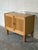 Mid-Century Modern Oak Two-Door Storage Cabinet With Reeded Detail Mid-Century Modern 1970s For Sale - Image 3 of 11