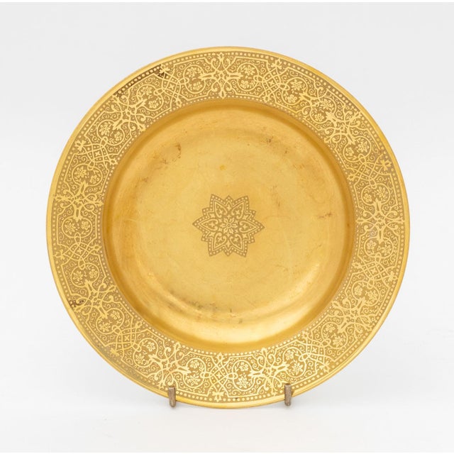 Contemporary Limoges Gilt Decorated Porcelain Bowls, 9 For Sale - Image 3 of 7